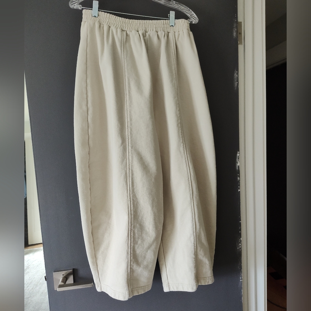 Ilana Kohn Cream Wide Leg Pants